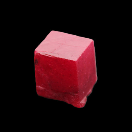 Ruby cube from Myanmar (dyed) 24*23*20mm 125ct 25g in sunlight - Rocks and Things Store