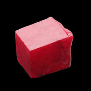 Ruby cube from Myanmar (dyed) 24*23*20mm 125ct 25g in sunlight - Rocks and Things Store