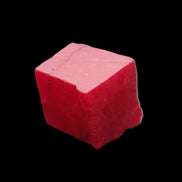 Ruby cube from Myanmar (dyed) 24*23*20mm 125ct 25g in sunlight - Rocks and Things Store