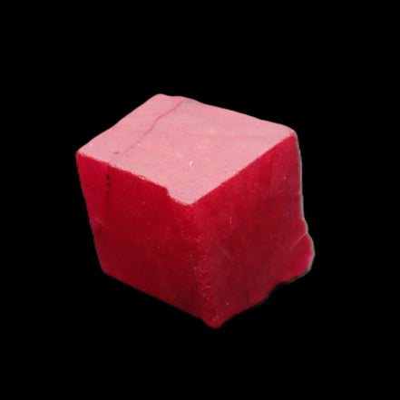 Ruby cube from Myanmar (dyed) 24*23*20mm 125ct 25g in sunlight - Rocks and Things Store