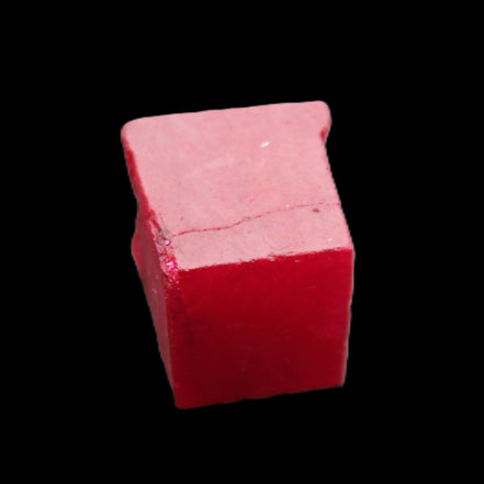 Ruby cube from Myanmar (dyed) 24*23*20mm 125ct 25g in sunlight - Rocks and Things Store