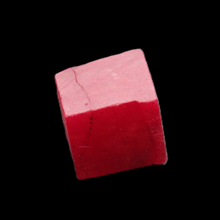 Ruby cube from Myanmar (dyed) 24*23*20mm 125ct 25g in sunlight - Rocks and Things Store