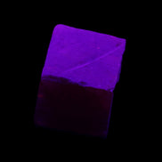 Ruby cube from Myanmar (dyed) 25*24mm 172ct  34.4g in UV light - Rocks and Things Store