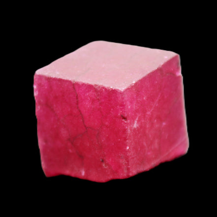 Ruby cube from Myanmar (dyed) 25*24mm 172ct  34.4g in sunlight - Rocks and Things Store