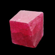 Ruby cube from Myanmar (dyed) 25*24mm 172ct  34.4g in sunlight - Rocks and Things Store