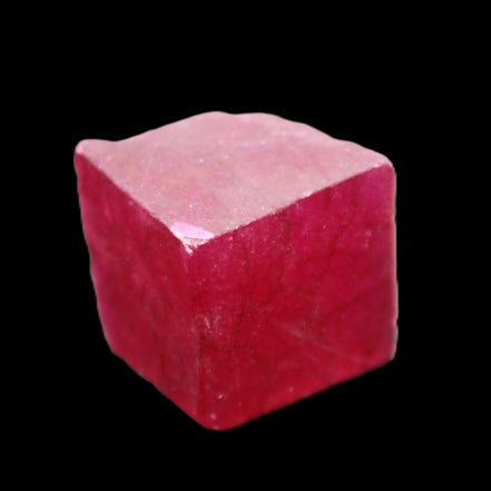 Ruby cube from Myanmar (dyed) 25*24mm 172ct  34.4g in sunlight - Rocks and Things Store