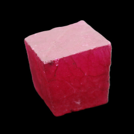 Ruby cube from Myanmar (dyed) 25*24mm 172ct  34.4g in sunlight - Rocks and Things Store
