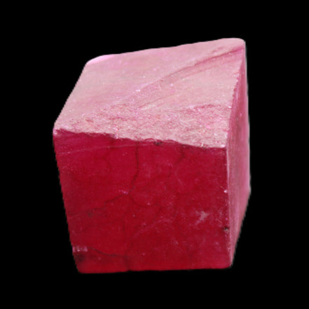 Ruby cube from Myanmar (dyed) 25*24mm 172ct  34.4g in sunlight - Rocks and Things Store