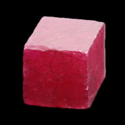 Ruby cube from Myanmar (dyed) 25*24mm 172ct  34.4g in sunlight - Rocks and Things Store