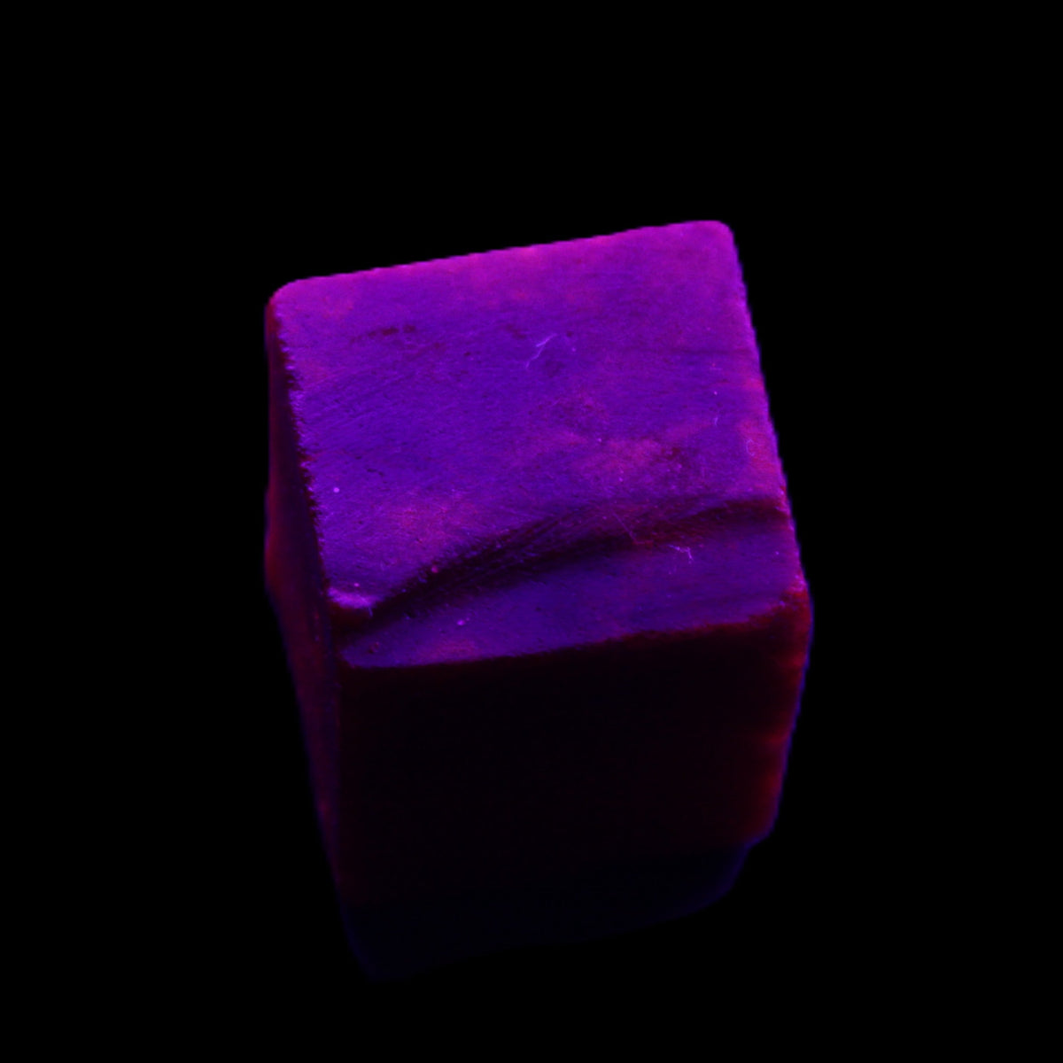 Ruby cube from Myanmar (dyed) 24*23mm 148ct 29.6g in sunlight - Rocks and Things Store