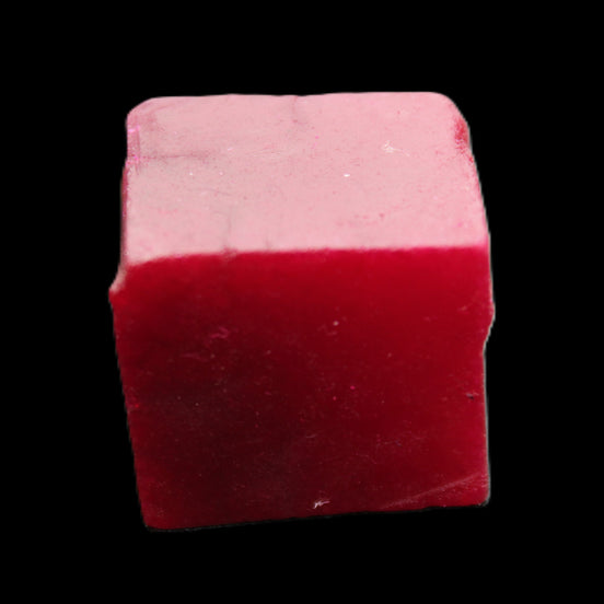Ruby cube from Myanmar (dyed) 24*23mm 148ct 29.6g in sunlight - Rocks and Things Store