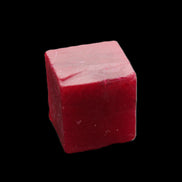 Ruby cube from Myanmar (dyed) 24*23mm 148ct 29.6g in sunlight - Rocks and Things Store