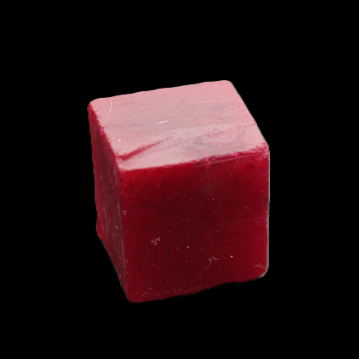 Ruby cube from Myanmar (dyed) 24*23mm 148ct 29.6g in sunlight - Rocks and Things Store