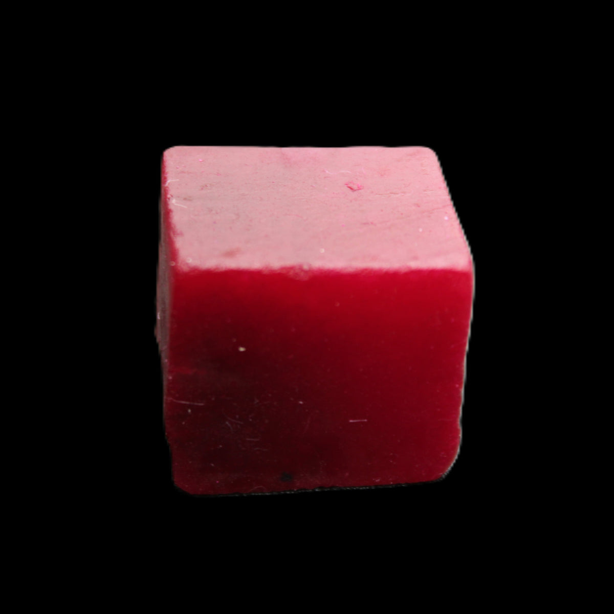 Ruby cube from Myanmar (dyed) 24*23mm 148ct 29.6g in sunlight - Rocks and Things Store