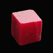 Ruby cube from Mynamar (dyed) 24*23mm 148ct 29.6g in sunlight - Rocks and Things Store