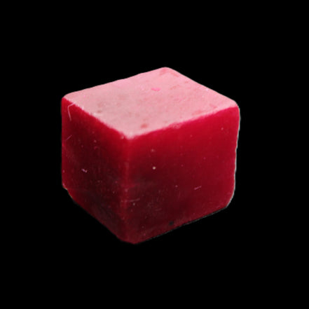Ruby cube from Mynamar (dyed) 24*23mm 148ct 29.6g in sunlight - Rocks and Things Store
