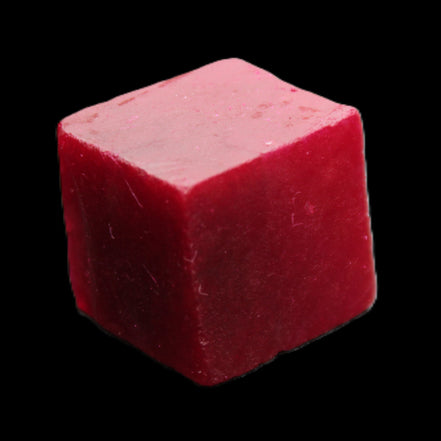 Ruby cube from Mynamar (dyed) 24*23mm 148ct 29.6g in sunlight - Rocks and Things Store