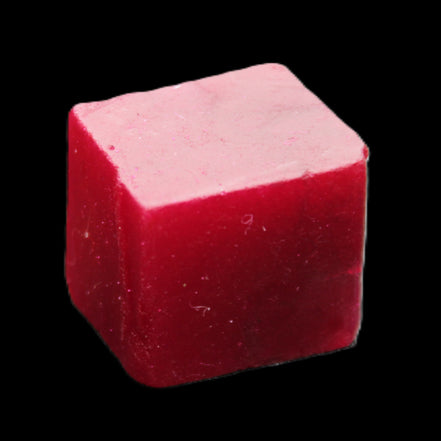 Ruby cube from Mynamar (dyed) 24*23mm 148ct 29.6g in sunlight - Rocks and Things Store
