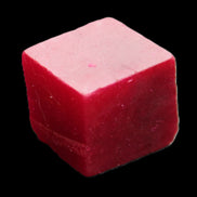 Ruby cube from Mynamar (dyed) 24*23mm 148ct 29.6g in sunlight - Rocks and Things Store
