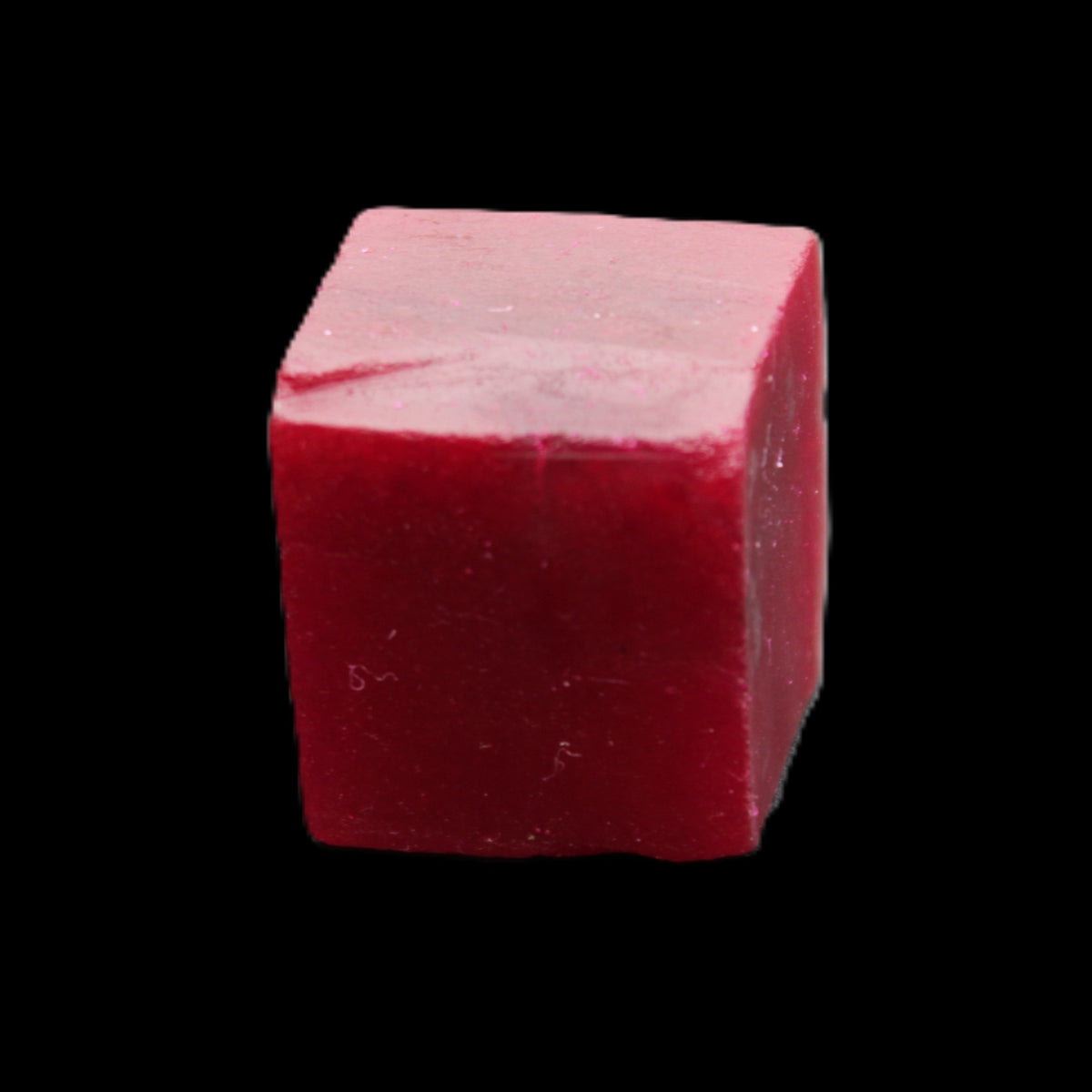 Ruby cube from Mynamar (dyed) 24*23mm 148ct 29.6g in sunlight - Rocks and Things Store