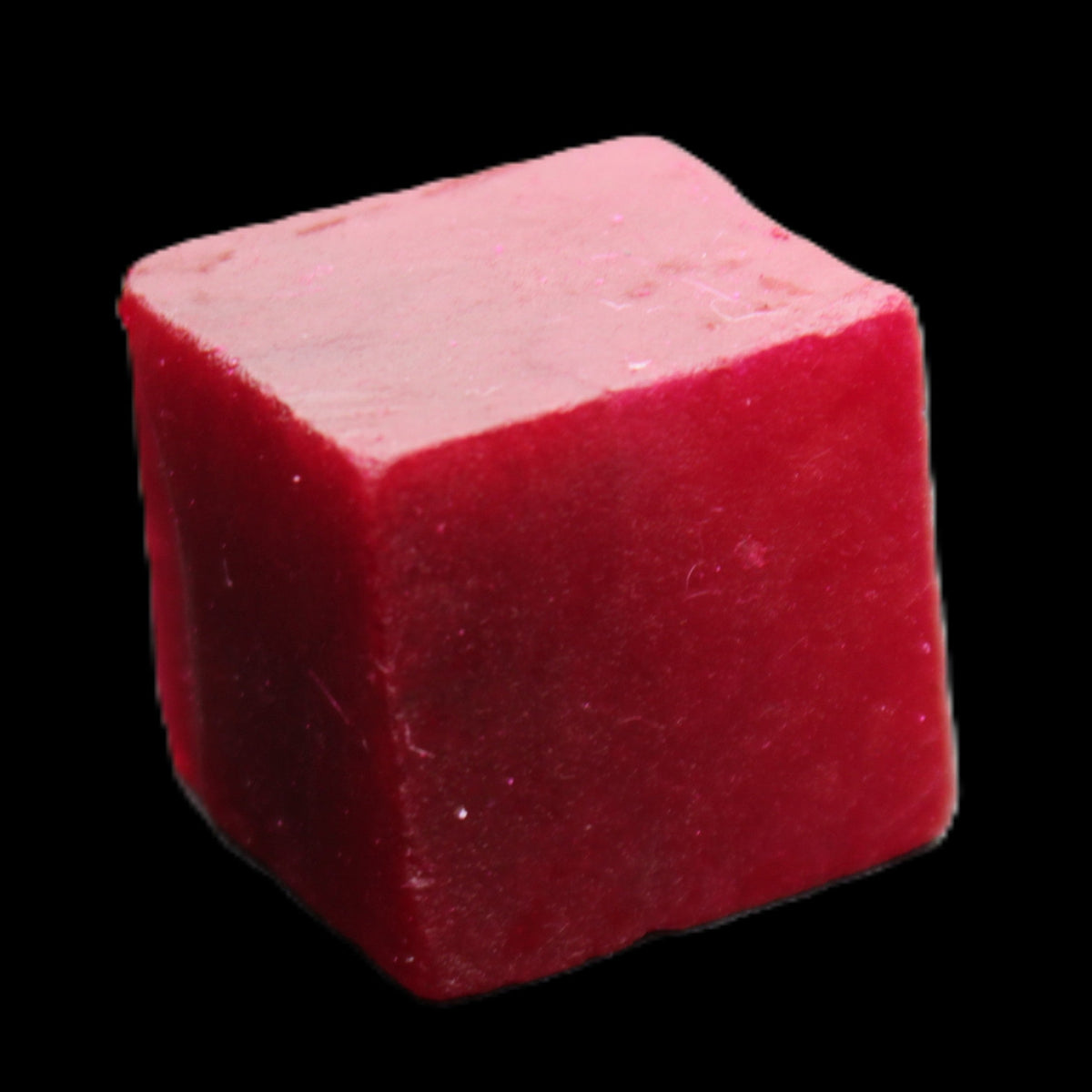 Ruby cube from Mynamar (dyed) 24*23mm 148ct 29.6g in sunlight - Rocks and Things Store