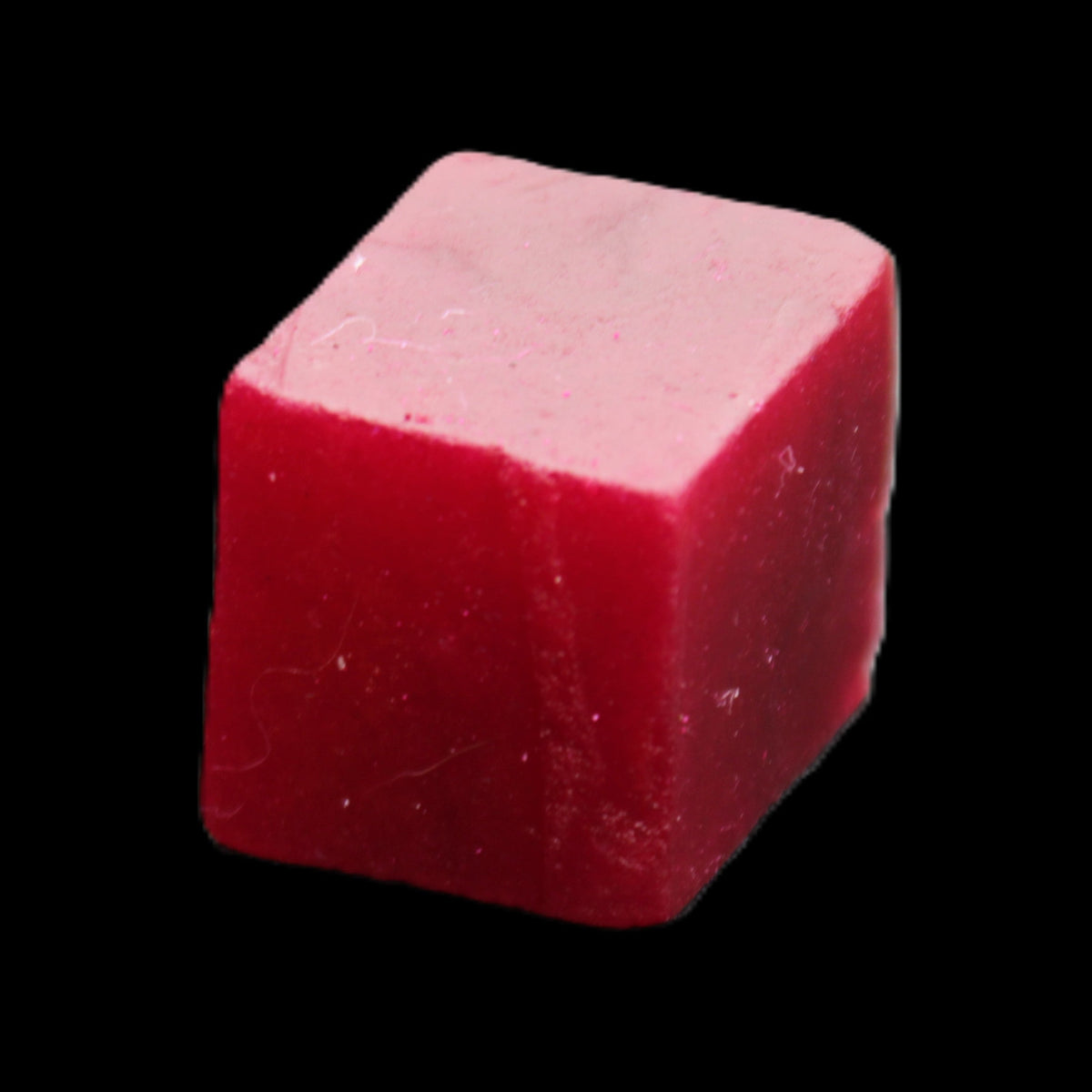 Ruby cube from Mynamar (dyed) 24*23mm 148ct 29.6g in sunlight - Rocks and Things Store