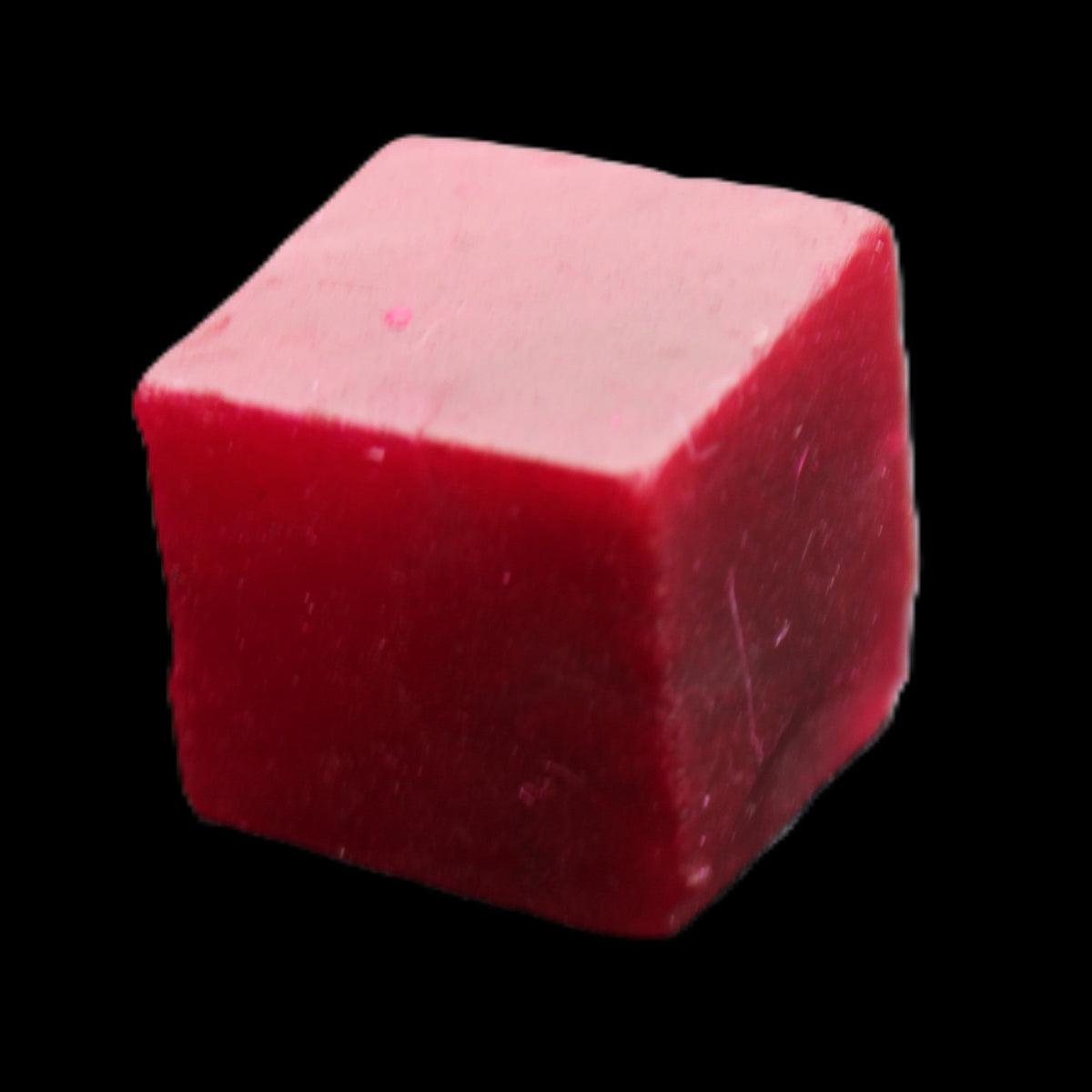 Ruby cube from Mynamar (dyed) 24*23mm 148ct 29.6g in sunlight - Rocks and Things Store