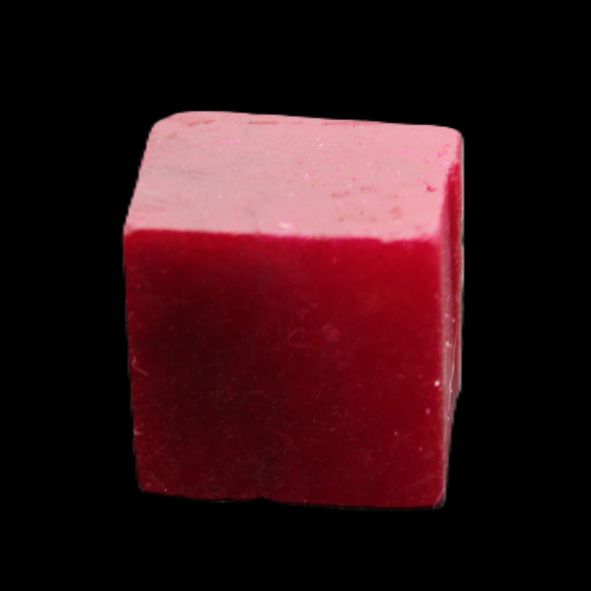 Ruby cube from Mynamar (dyed) 24*23mm 148ct 29.6g in sunlight - Rocks and Things Store