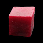 Ruby cube from Mynamar (dyed) 24*23mm 148ct 29.6g in sunlight - Rocks and Things Store