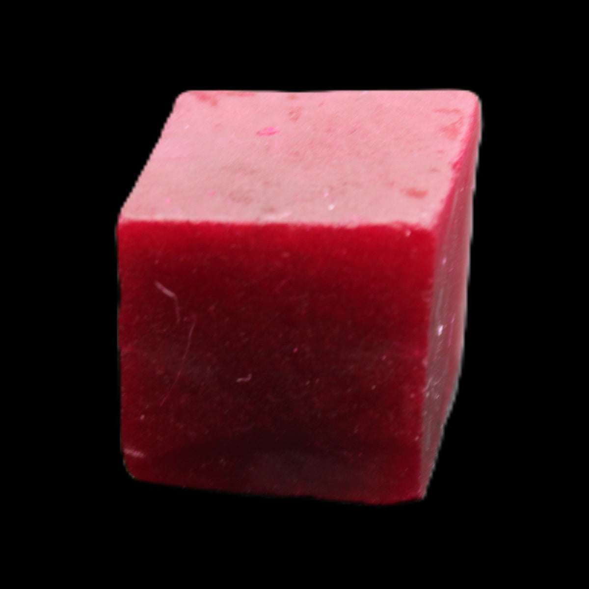 Ruby cube from Mynamar (dyed) 24*23mm 148ct 29.6g in sunlight - Rocks and Things Store