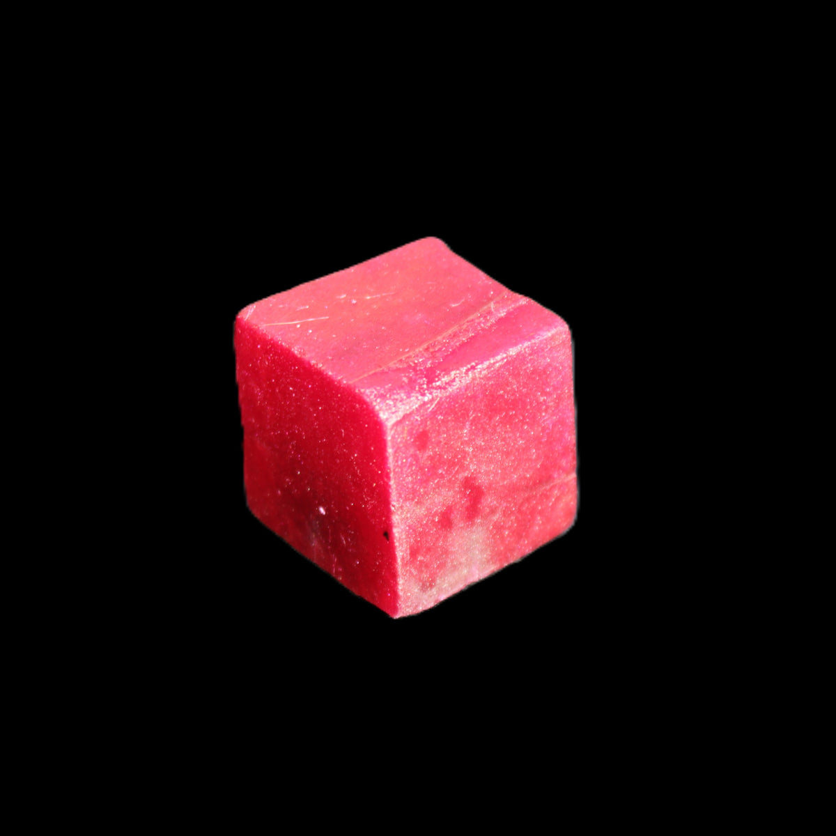 Ruby cube from Myanmar (dyed) 26*25mm 170ct 34g in sunlight - Rocks and Things Store