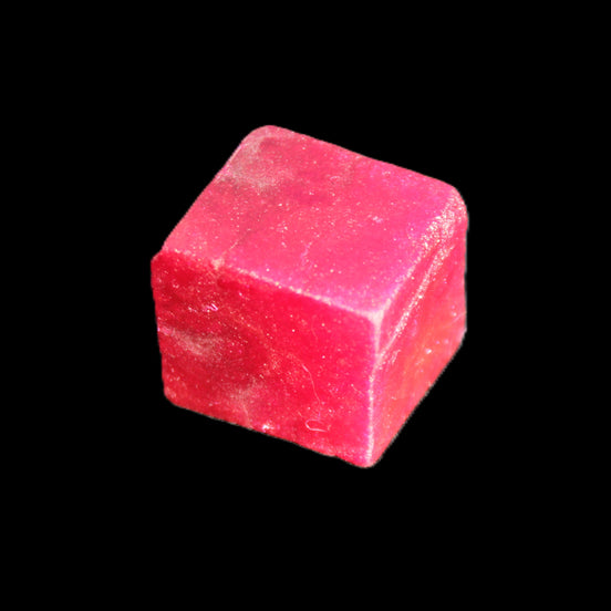 Ruby cube from Myanmar (dyed) 26*25mm 170ct 34g in sunlight - Rocks and Things Store