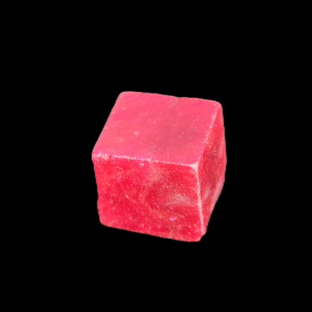 Ruby cube from Myanmar (dyed) 26*25mm 170ct 34g in sunlight - Rocks and Things Store