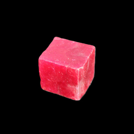 Ruby cube from Myanmar (dyed) 26*25mm 170ct 34g in sunlight - Rocks and Things Store