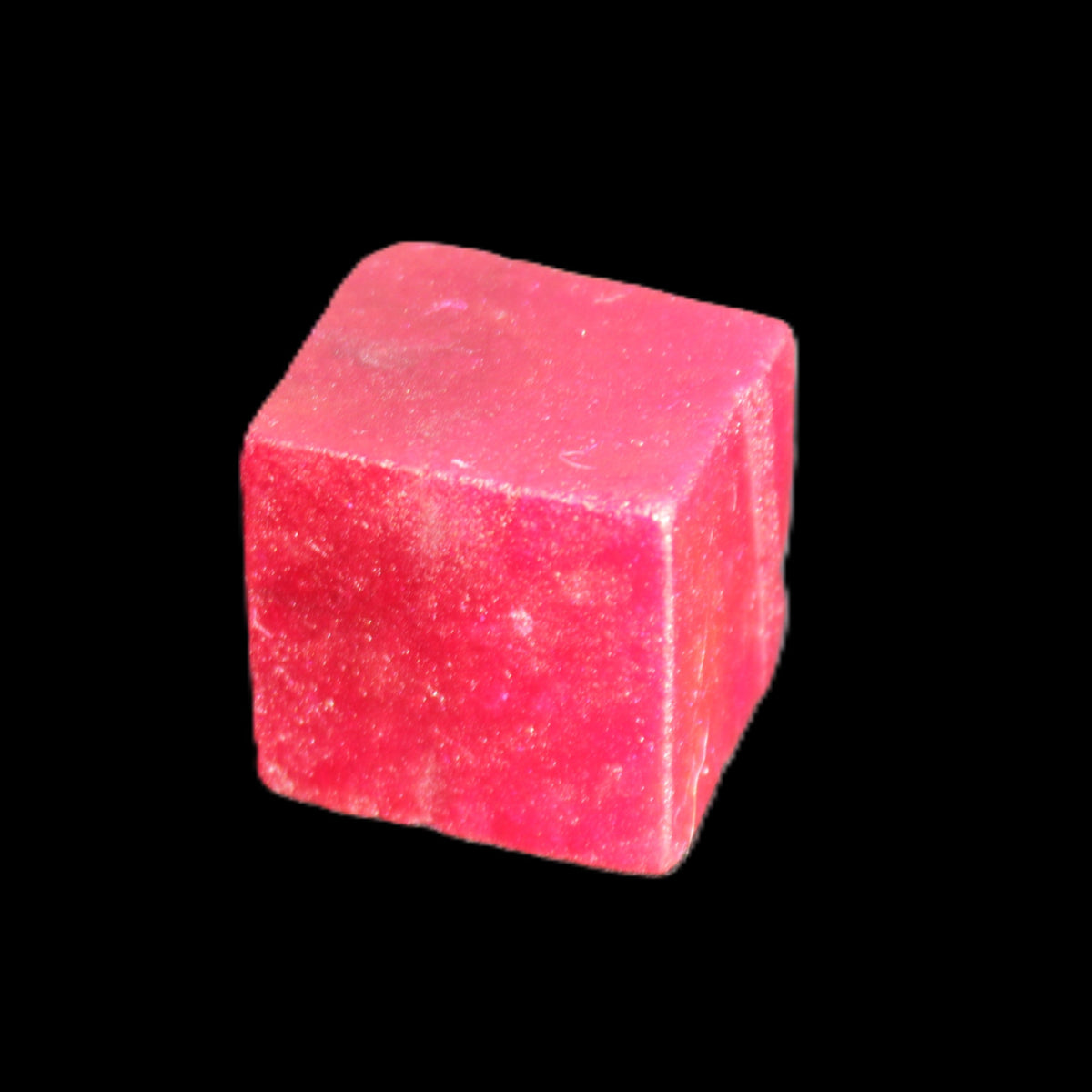Ruby cube from Myanmar (dyed) 26*25mm 170ct 34g in sunlight - Rocks and Things Store