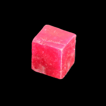 Ruby cube from Myanmar (dyed) 26*25mm 170ct 34g in sunlight - Rocks and Things Store
