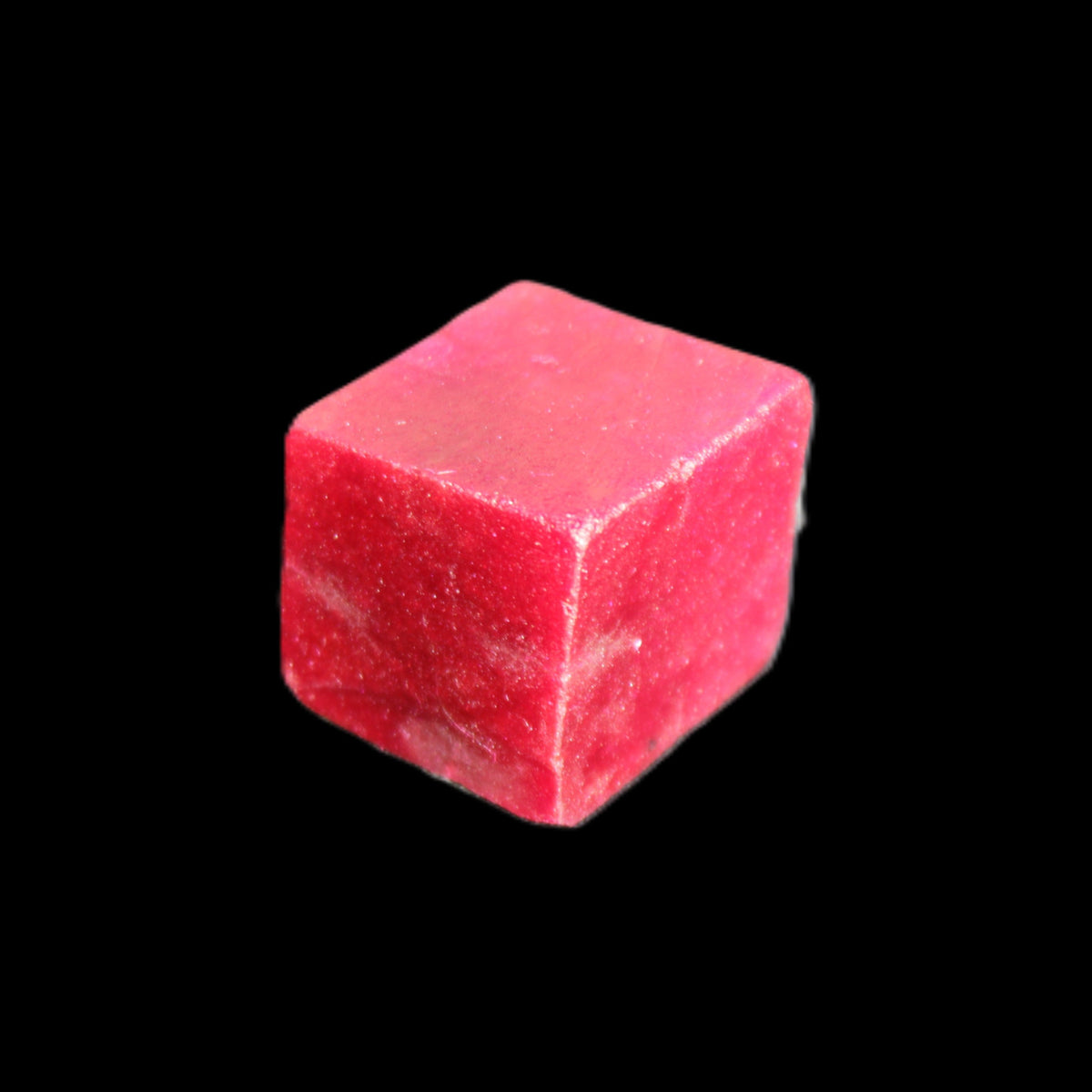 Ruby cube from Myanmar (dyed) 26*25mm 170ct 34g in sunlight - Rocks and Things Store