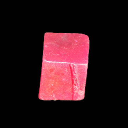 Ruby cube from Myanmar (dyed) 26*25mm 170ct 34g in sunlight - Rocks and Things Store