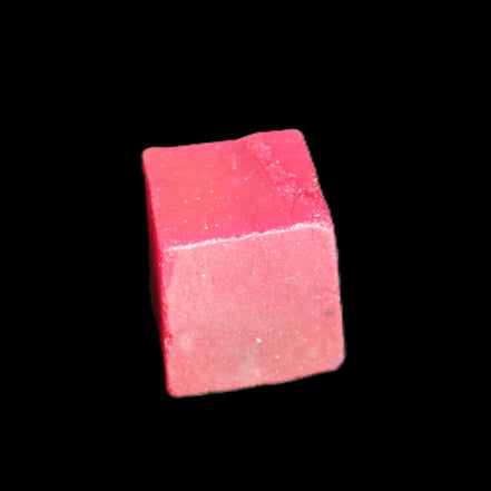 Ruby cube from Myanmar (dyed) 26*25mm 170ct 34g in sunlight - Rocks and Things Store