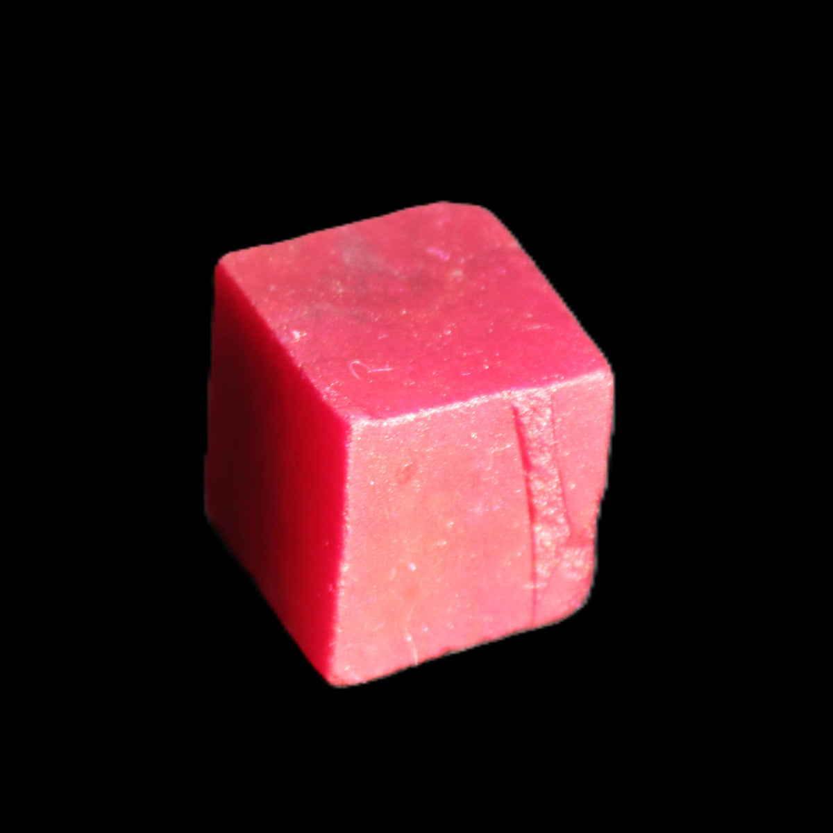Ruby cube from Myanmar (dyed) 26*25mm 170ct 34g in sunlight - Rocks and Things Store