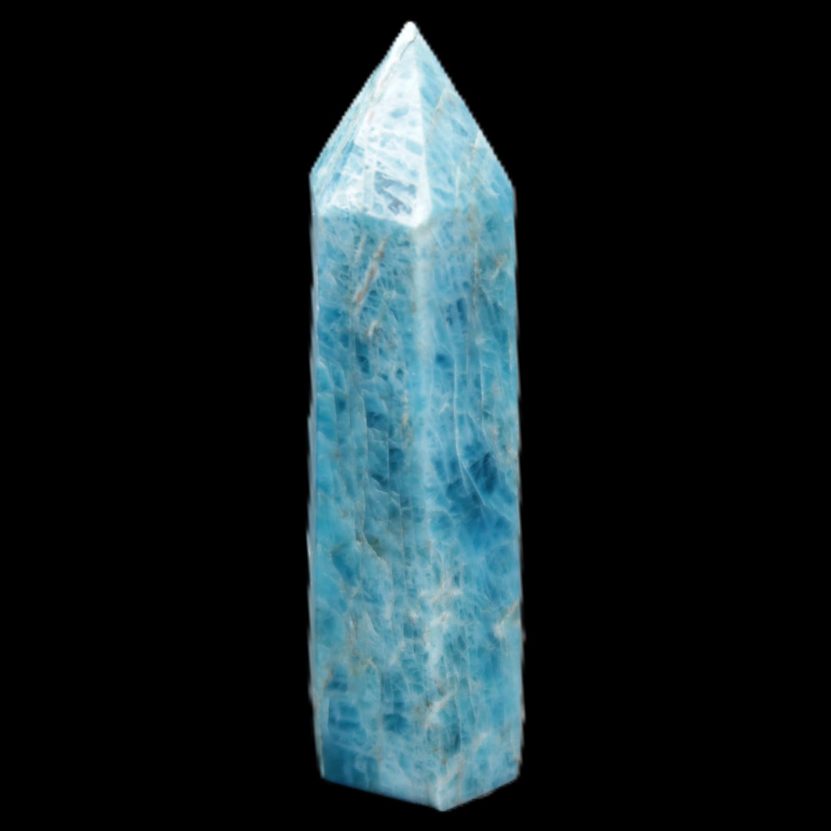 Apatite wand 22*18*69m 54g in sunlight - Rocks and Things Store