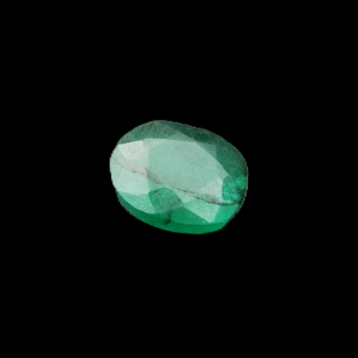 Green Emerald Oval cut from Columbia 7m 11ct 2g in sunlight - Rocks and Things Store