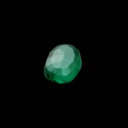 Green Emerald Oval cut from Columbia 7m 11ct 2g in sunlight - Rocks and Things Store