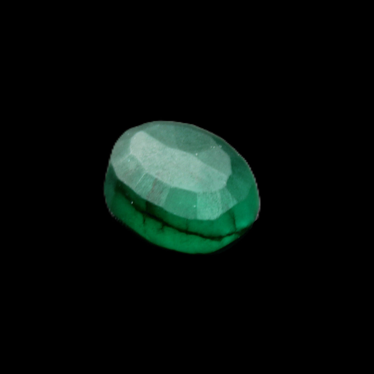 Green Emerald Oval cut from Columbia 7m 11ct 2g in sunlight - Rocks and Things Store