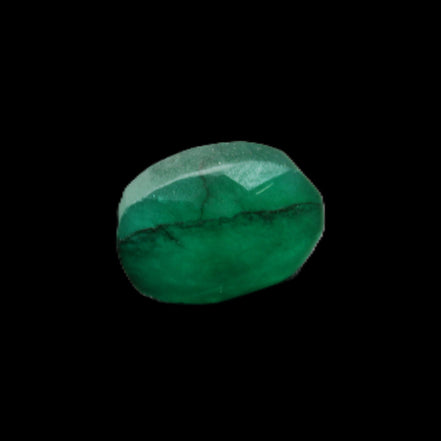 Green Emerald Oval cut from Columbia 7m 11ct 2g in sunlight - Rocks and Things Store