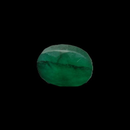Green Emerald Oval cut from Columbia 7m 11ct 2g in sunlight - Rocks and Things Store