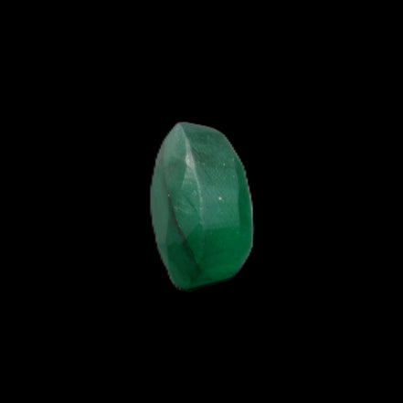 Green Emerald Oval cut from Columbia 7m 11ct 2g in sunlight - Rocks and Things Store