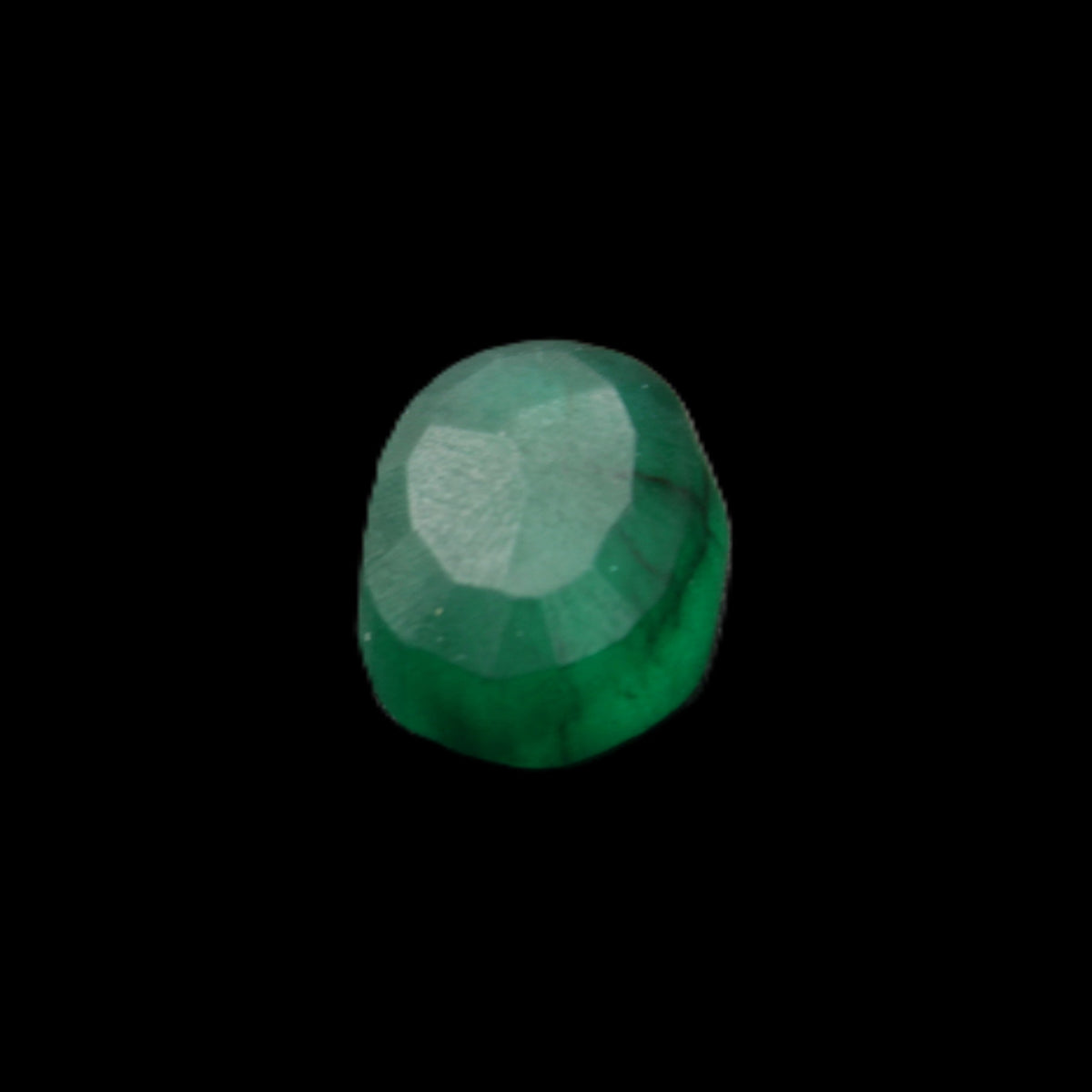 Green Emerald Oval cut from Columbia 7m 11ct 2g in sunlight - Rocks and Things Store