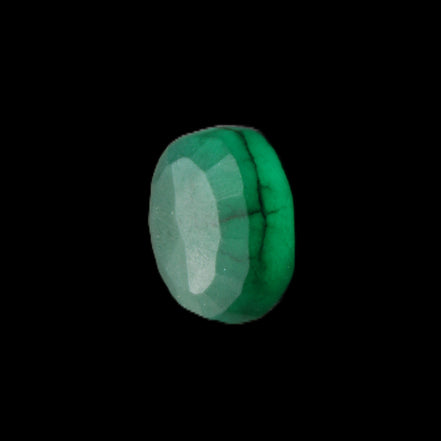 Green Emerald Oval cut from Columbia 7m 11ct 2g in sunlight - Rocks and Things Store