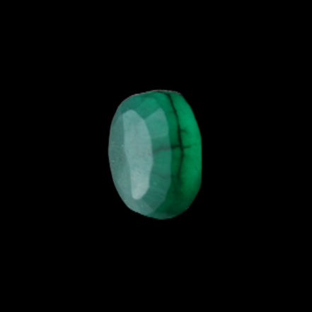 Green Emerald Oval cut from Columbia 7m 11ct 2g in sunlight - Rocks and Things Store